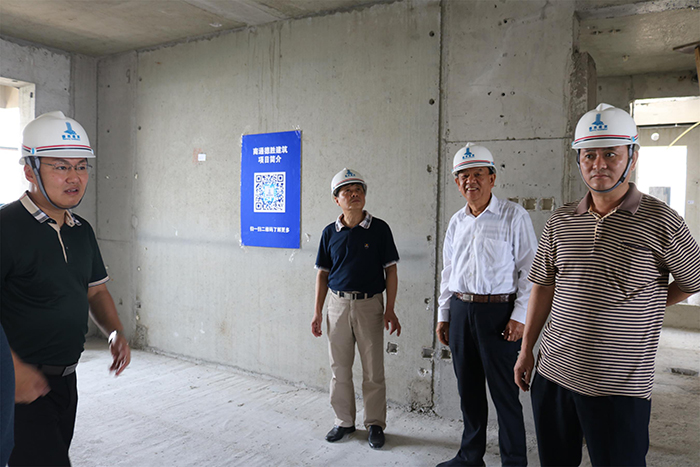 临颍县住建委等领导来公司考察洽谈合作