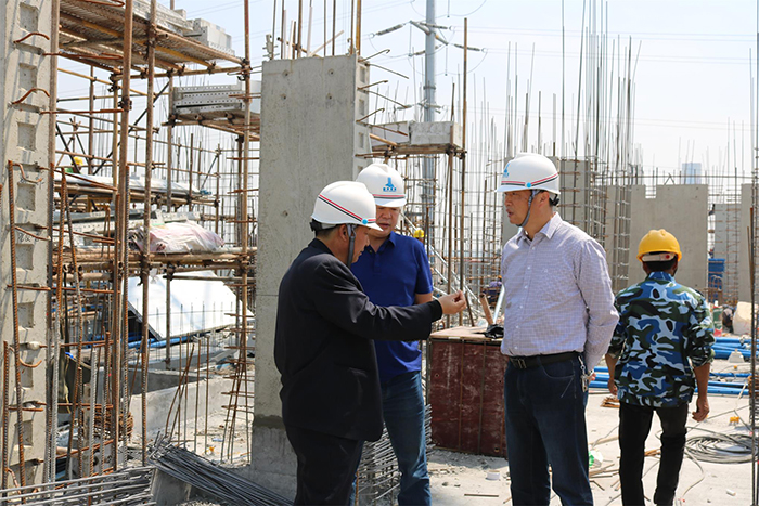 漯河市住建局领导来公司考察